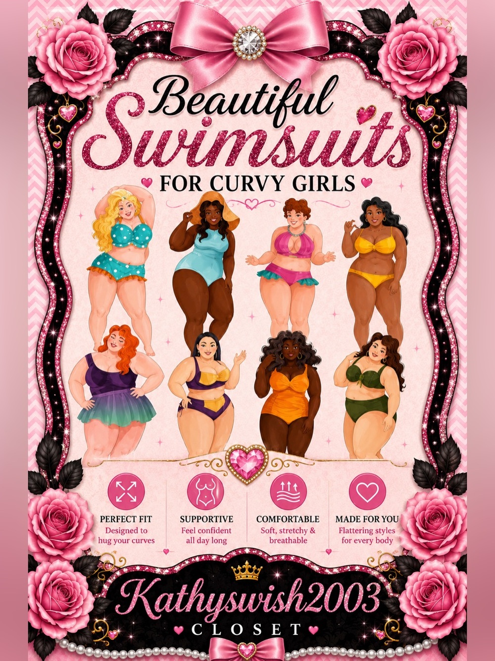 Beautiful Swimsuits for Curvy Girls